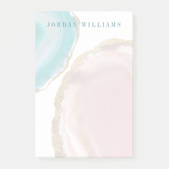 Post-it® Ajouter votre nom| Pierres Gem I (Devant)