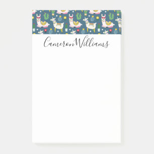 Post-it® Ajoutez vos lamas nommés de   dans le motif de