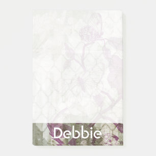 Post-it® Ajoutez vos papillons nommés d'arabesque de   IV
