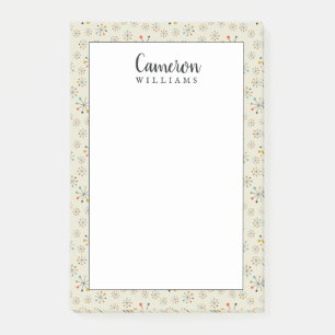 Post-it® Ajoutez votre atomique nommé de la moitié du