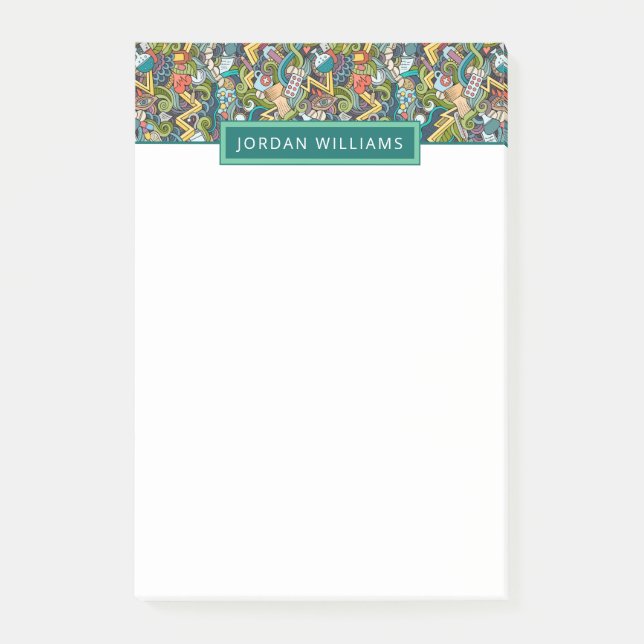 Post-it® Ajoutez votre motif Médicale nommé d'icône d'art (Devant)