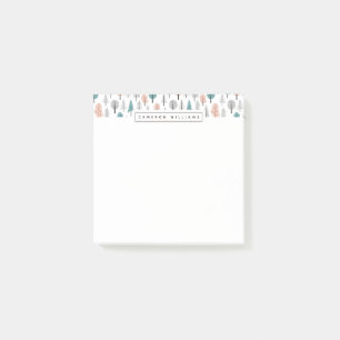 Post-it® Ajoutez votre motif   mignon nommé de forêt de
