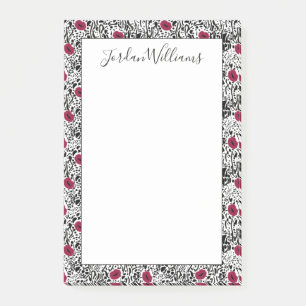 Post-it® Ajoutez votre motif   moderne nommé des lèvres B