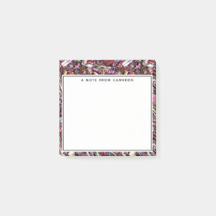 Post-it® Ajoutez votre motif nommé de studio de clou de  