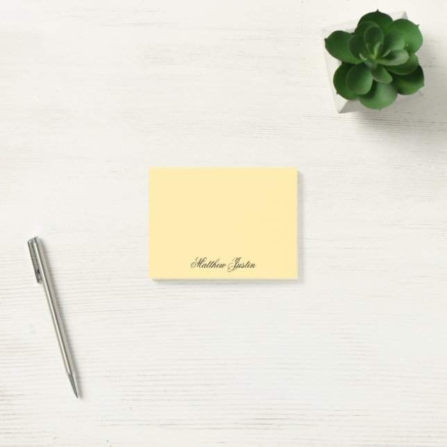 Post-it® Ajoutez Votre Nom à du Papier à Lettre Personnalis (Bureau)