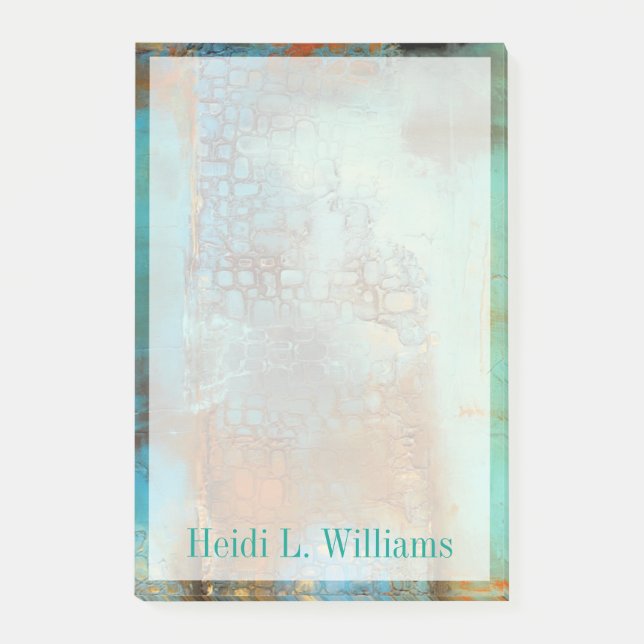 Post-it® Ajoutez votre nom | Bleu deja (Devant)