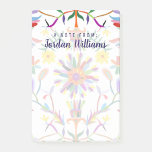 Post-it® Ajoutez votre nom   Design Otomi moderne II