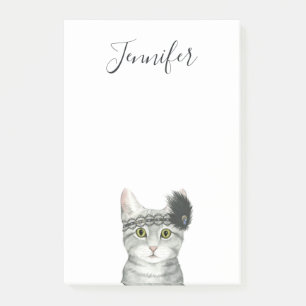 Post-it® Ajoutez votre nom   Downton Cat