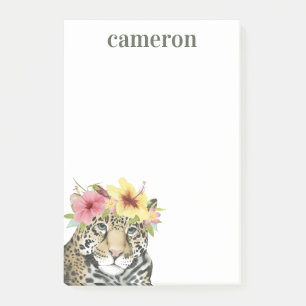 Post-it® Ajoutez votre nom   Halo tropical   Sweet Cheetah