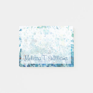 Post-it® Ajoutez votre nom   Mer Speckled I