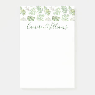Post-it® Ajoutez votre verdure nommée de forêt de  