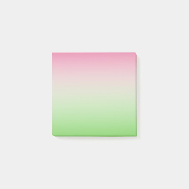 Post-it® AKA rose et vert  (Devant)