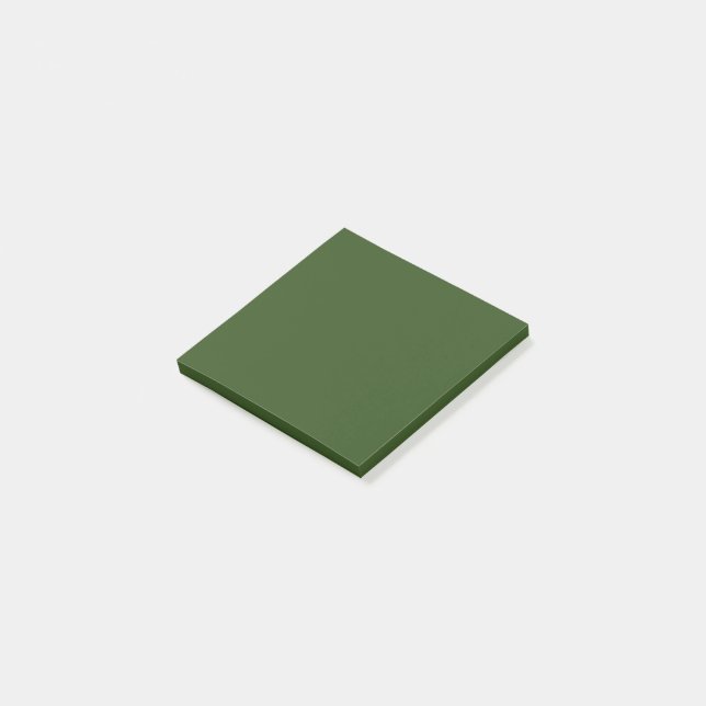 Post-it®  Algues (couleur solide)  (Incliné)