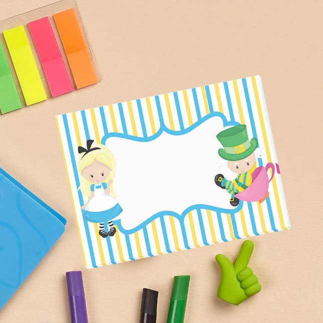 Post-it® Alice au pays des merveilles Mignon Amoureux de li (Créateur téléchargé)