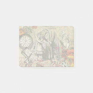 Post-it® Alice Aventures Merveilleterre Rideau Classique Ar