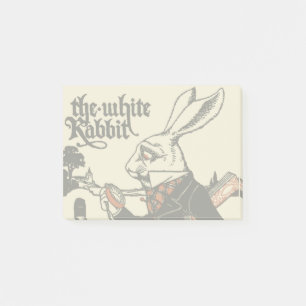 Post-it® Alice White Rabbit Classic Wonderland
