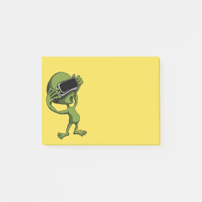 Post-it® Alien de VR (Devant)
