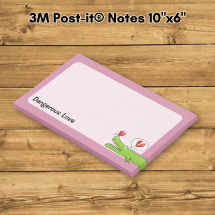 Post-it® Alligator amoureux