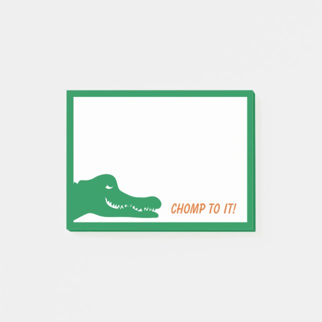 Post-it® Alligator Chomp ! (Devant)