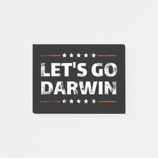 Post-it® Allons-y Darwin (Devant)