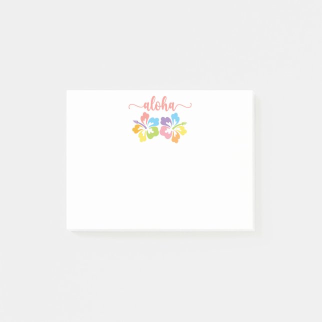Post-it® Aloha Summer Pastel (Devant)