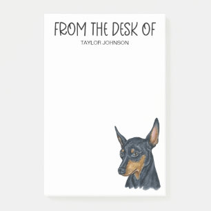 Post-it® Amant de Pinscher Miniature