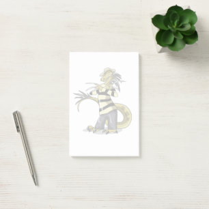 Post-it® Amargasaurus Pose Comme Freddy Krueger.