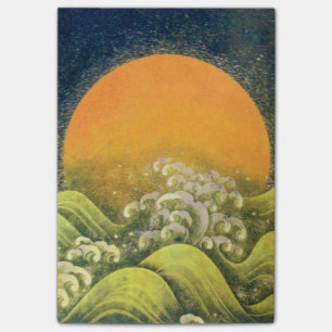 Post-it® AMATERASU SOLEIL GODDESS Jaune Noir Brown