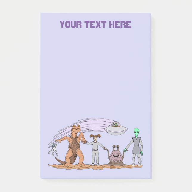 Post-it® Amis Peu Importe Les Différences Post-It Notes (Devant)