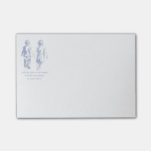 Post-it® Amis toujours dans votre citation de coeur