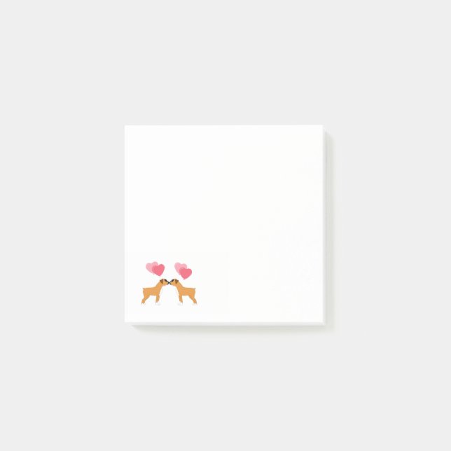 Post-it® Amour de boxeur (Devant)
