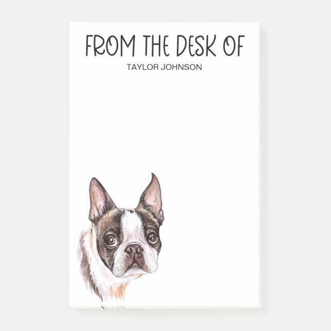 Post-it® Amour de Bulldog (Devant)