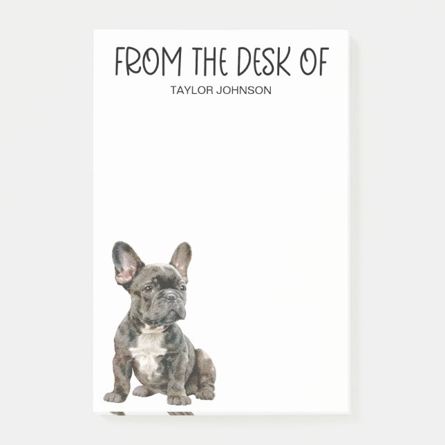 Post-it® Amour de Bulldog (Devant)