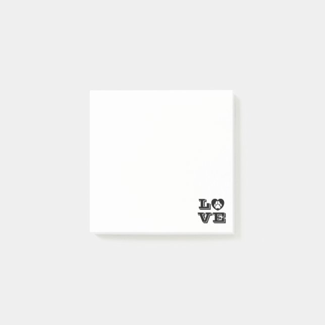Post-it® Amour de chiot (Devant)