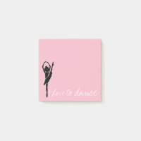 Amour du rose I pour danser la ballerine de