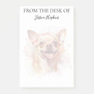 Post-it® Amoureux de Chihuahua Chien Monogrammé