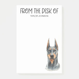 Post-it® Amoureux de Doberman Pinscher