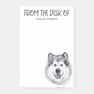 Post-it® Amoureux de Malamute