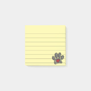 Post-it® Amoureux des chiens aquarelle 3x3
