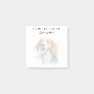 Post-it® Amoureux du Beagle Chien Monogrammé
