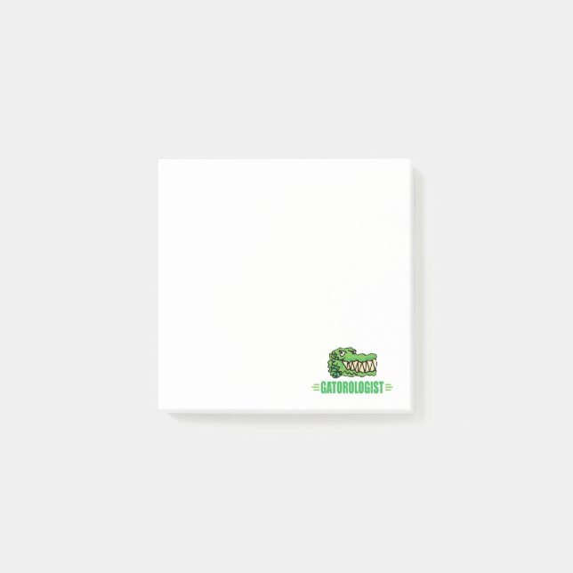 Post-it® Amusant Alligator (Devant)