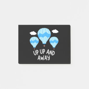 Post-it® Amusant ballon à air chaud