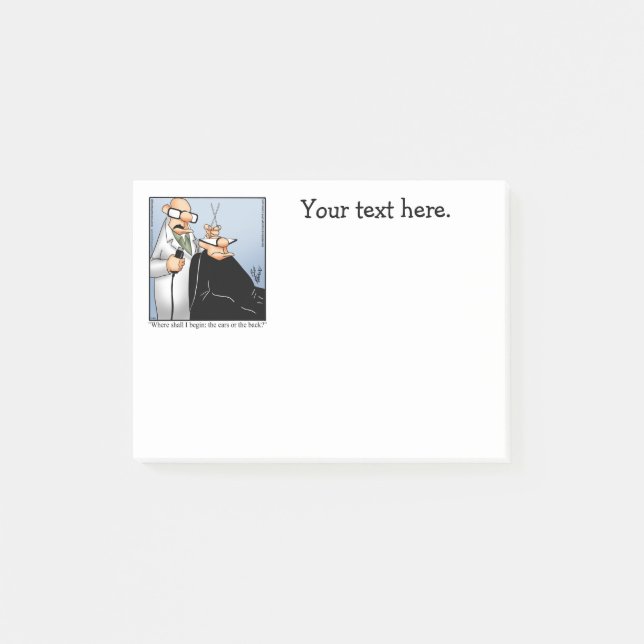 Post-it® Amusant Sur L'Humour De Hill (Devant)