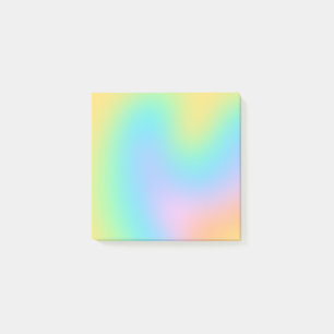 Post-it® Amusants Pastel Rainbow Gradient Post-it Notes