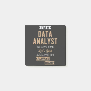 Post-it® Analyste de données