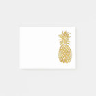ananas en feuille d'or