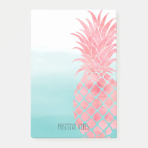 Post-it® Ananas rose Aqua Ombre