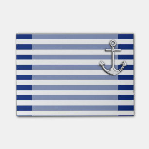 Post-it® Ancre Chrome sur les impacts de Navy