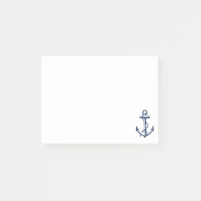 Post-it® Ancre de bleu marine (Devant)
