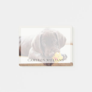 Post-it® Animaux de bébés cutest Chocolat Labrador Puppy